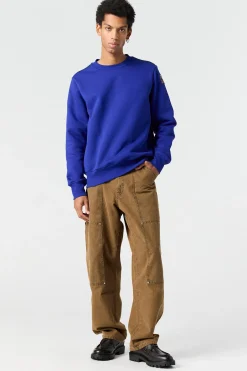 Parajumpers Sweaters-K2 - FLEECE MET RONDE HALS DEEP MOSS