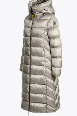 Parajumpers Donsjassen-LEAH - DONSJACK MET CAPUCHON SILVER - GREY