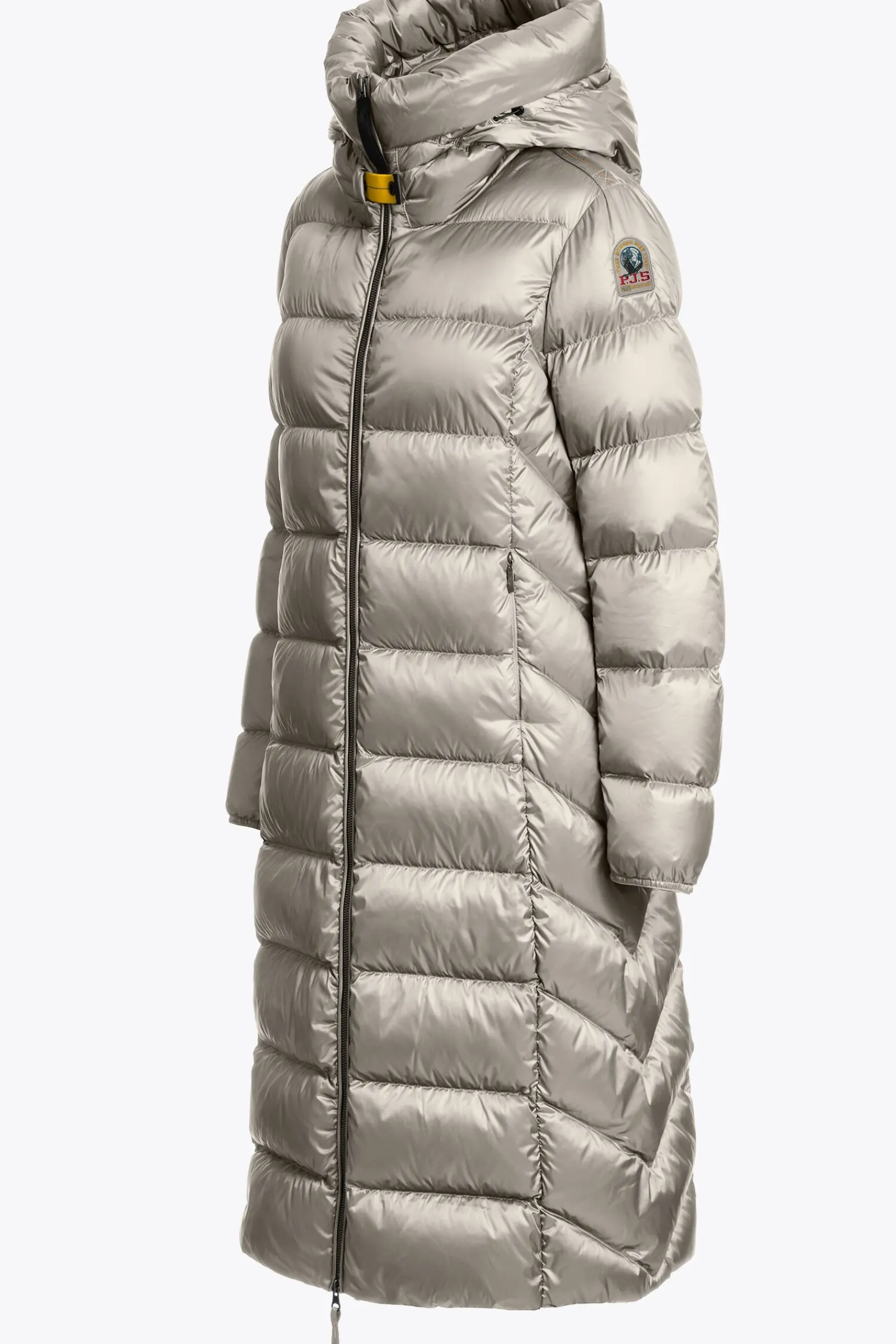 Parajumpers Donsjassen-LEAH - DONSJACK MET CAPUCHON SILVER - GREY