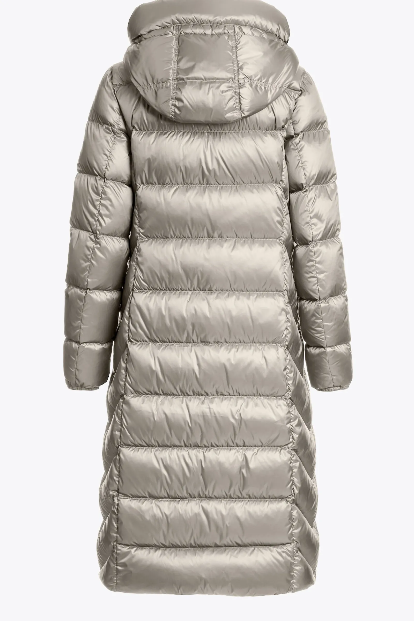 Parajumpers Donsjassen-LEAH - DONSJACK MET CAPUCHON SILVER - GREY