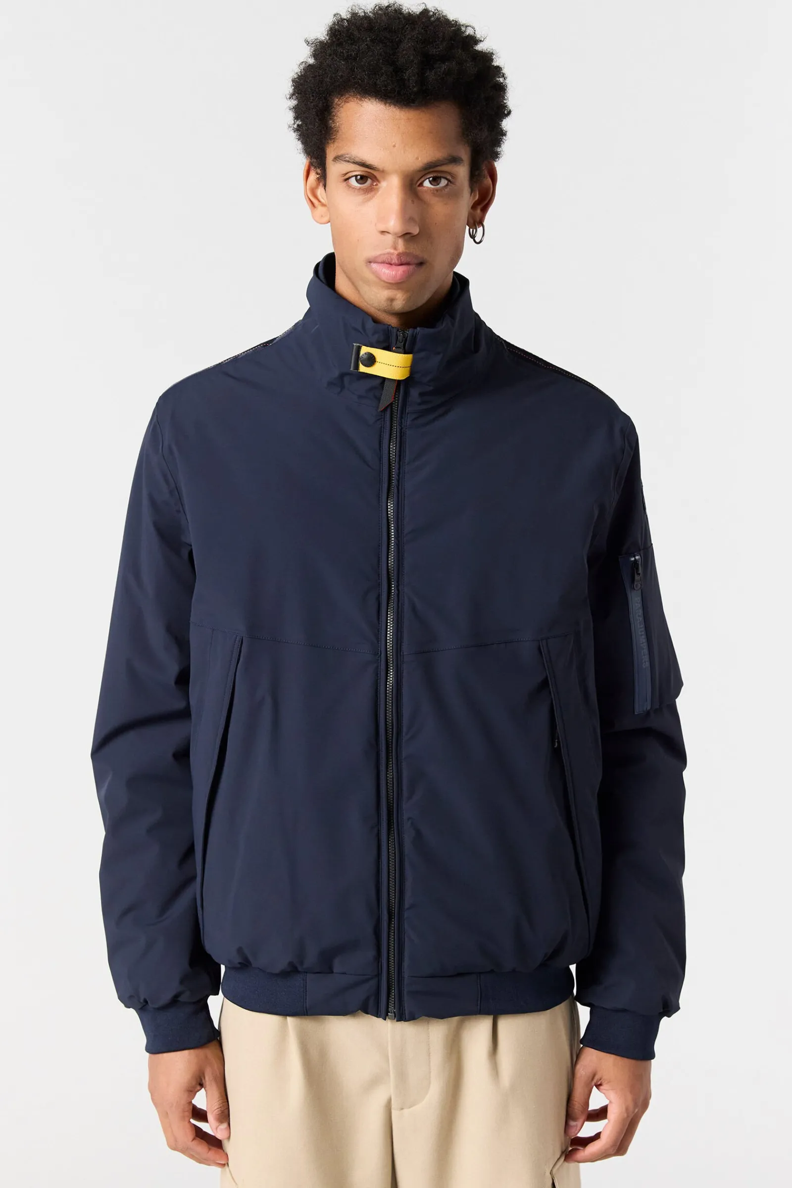 Parajumpers Bomberjacken|Jasjes-LIAD - GEWATTEERD BOMBERJACK BLUE NAVY