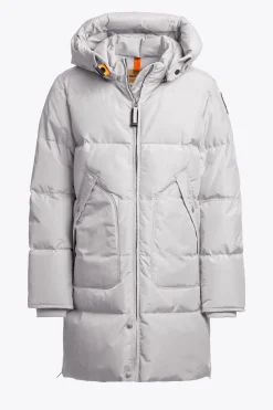 Parajumpers Meisjes-LONG BEAR - PARKA MET CAPUCHON PEARL GREY