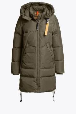 Parajumpers Parka|Jasjes-LONG BEAR - PARKA MET CAPUCHON OLIVE GREY