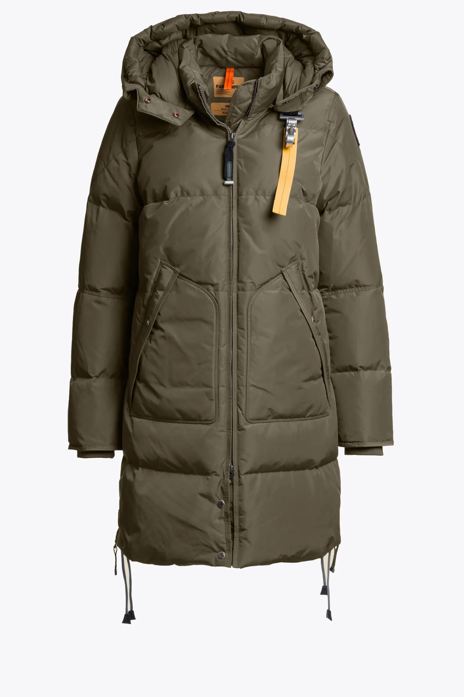 Parajumpers Parka|Jasjes-LONG BEAR - PARKA MET CAPUCHON OLIVE GREY