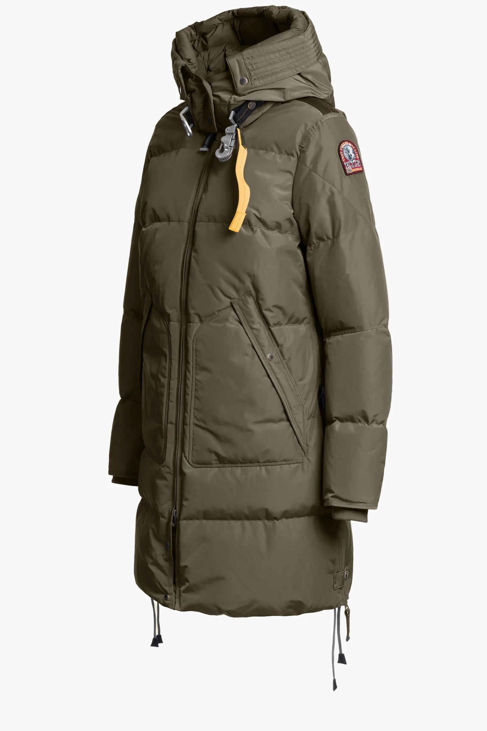 Parajumpers Parka|Jasjes-LONG BEAR - PARKA MET CAPUCHON OLIVE GREY