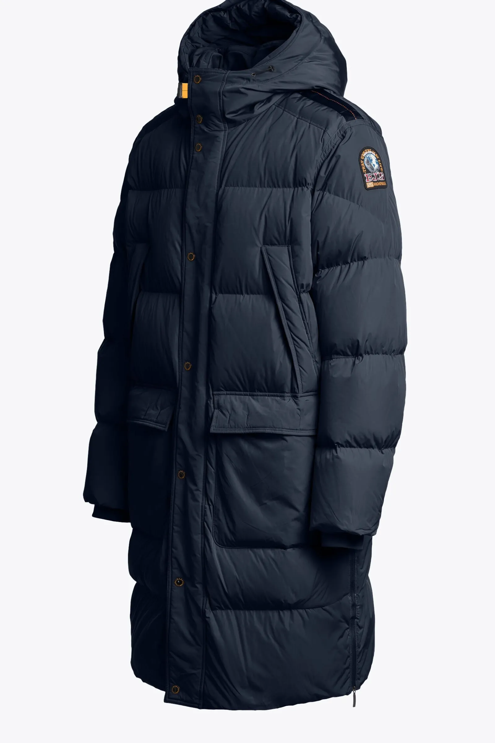 Parajumpers Parka Jas|Donsjassen-LONG BEAR - PARKA MET CAPUCHON BLUE NAVY
