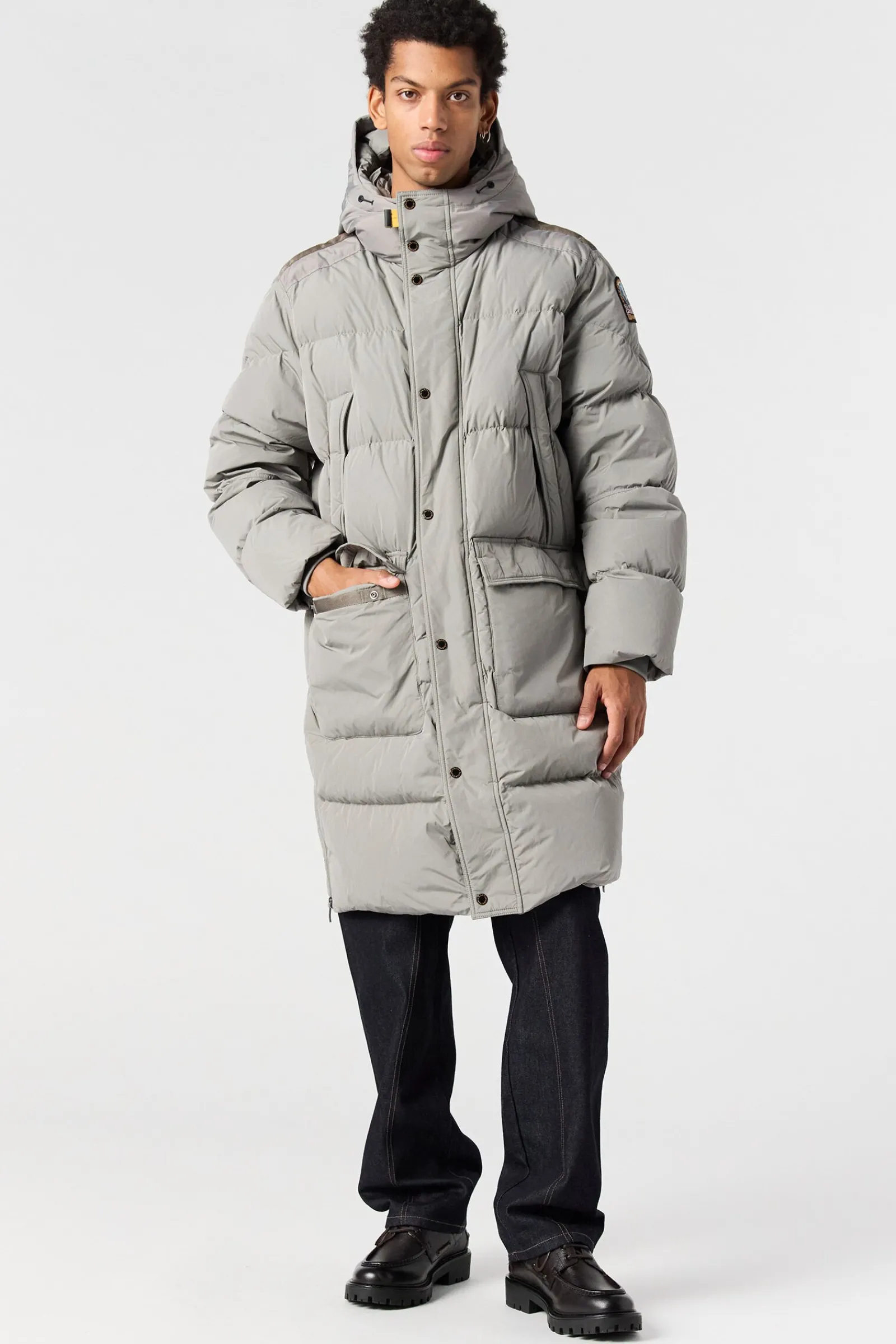 Parajumpers Parka Jas|Donsjassen-LONG BEAR - PARKA MET CAPUCHON BLUE NAVY