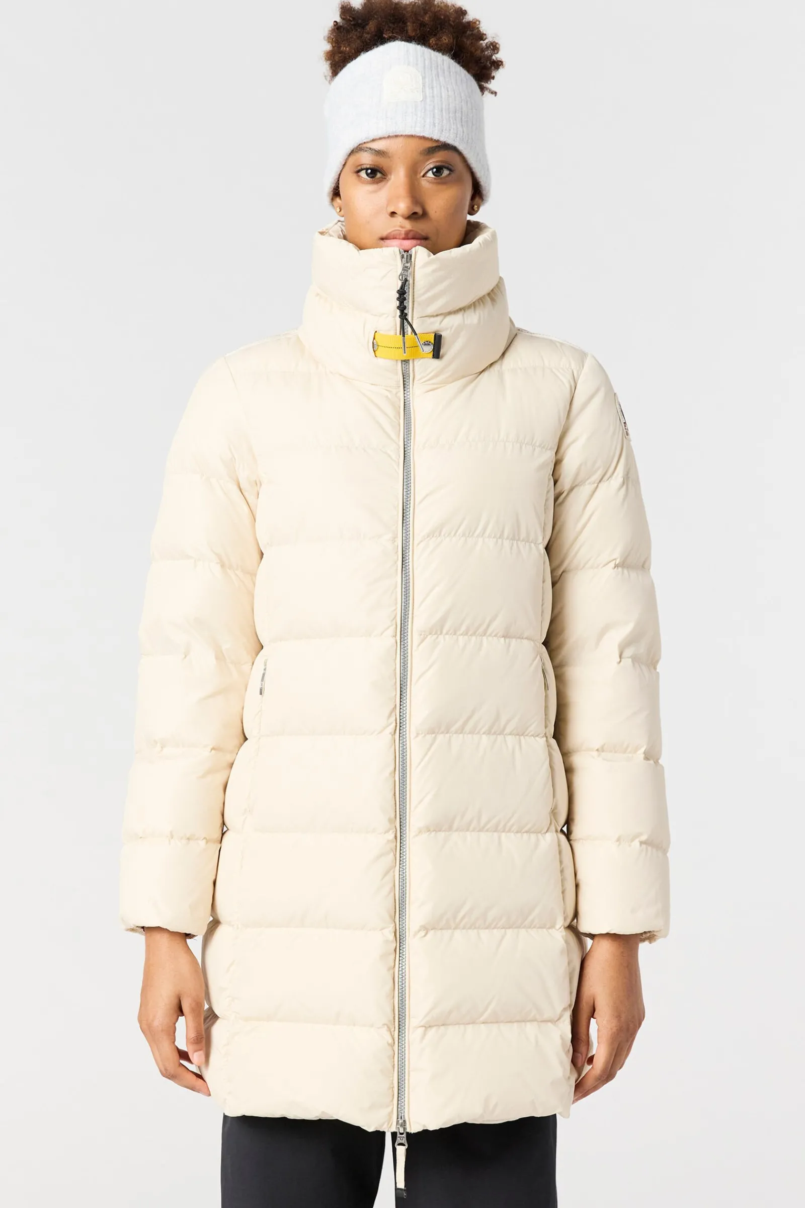 Parajumpers Donsjassen-MALANDRA - LANGE DONSJAS BLACK