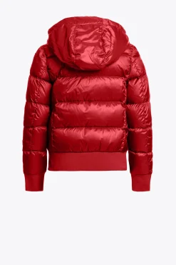 Parajumpers Meisjes-MARIAH - DONSJACK MET CAPUCHON RIO RED