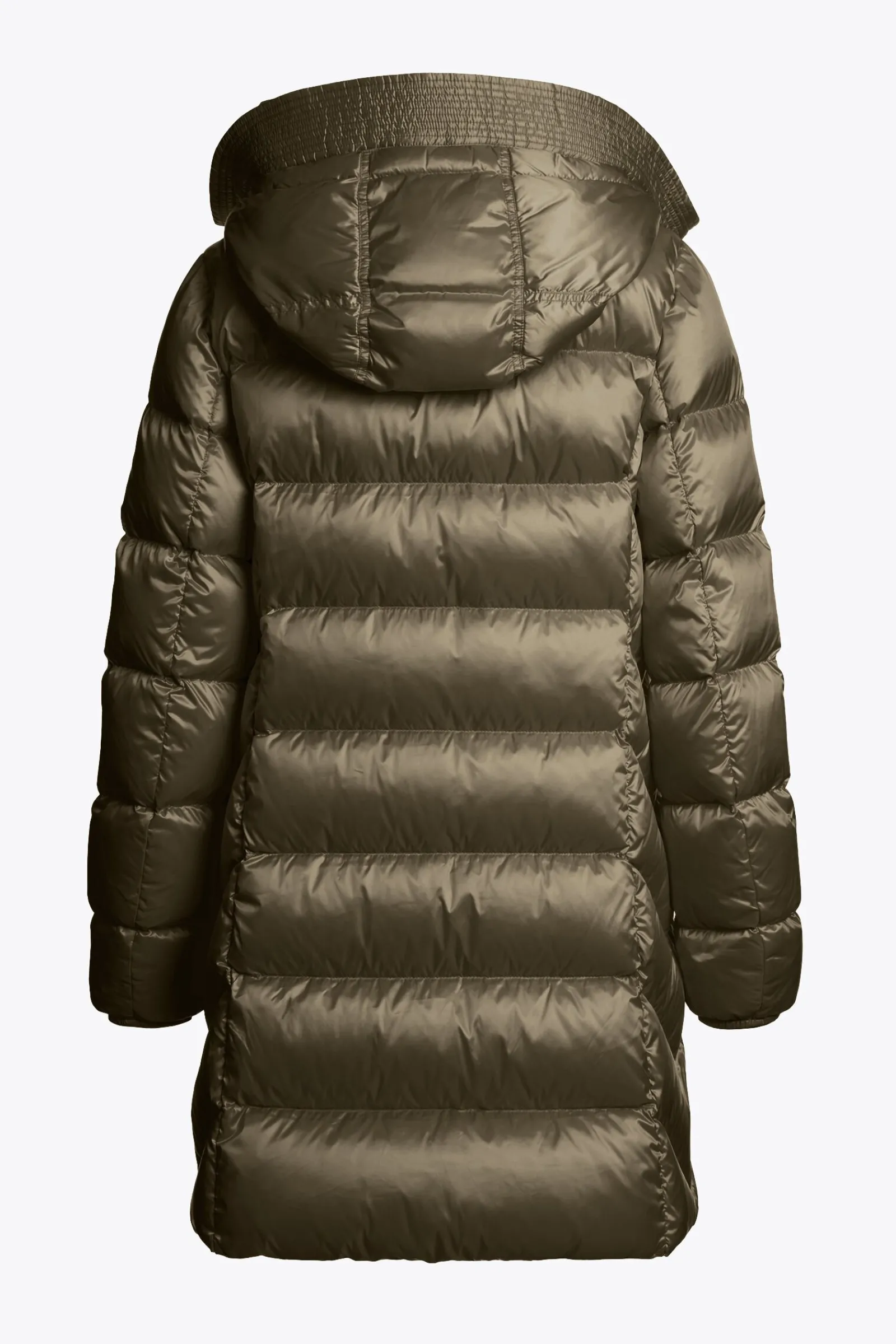 Parajumpers Donsjassen-MARION - DONSJACK MET CAPUCHON OLIVE GREY