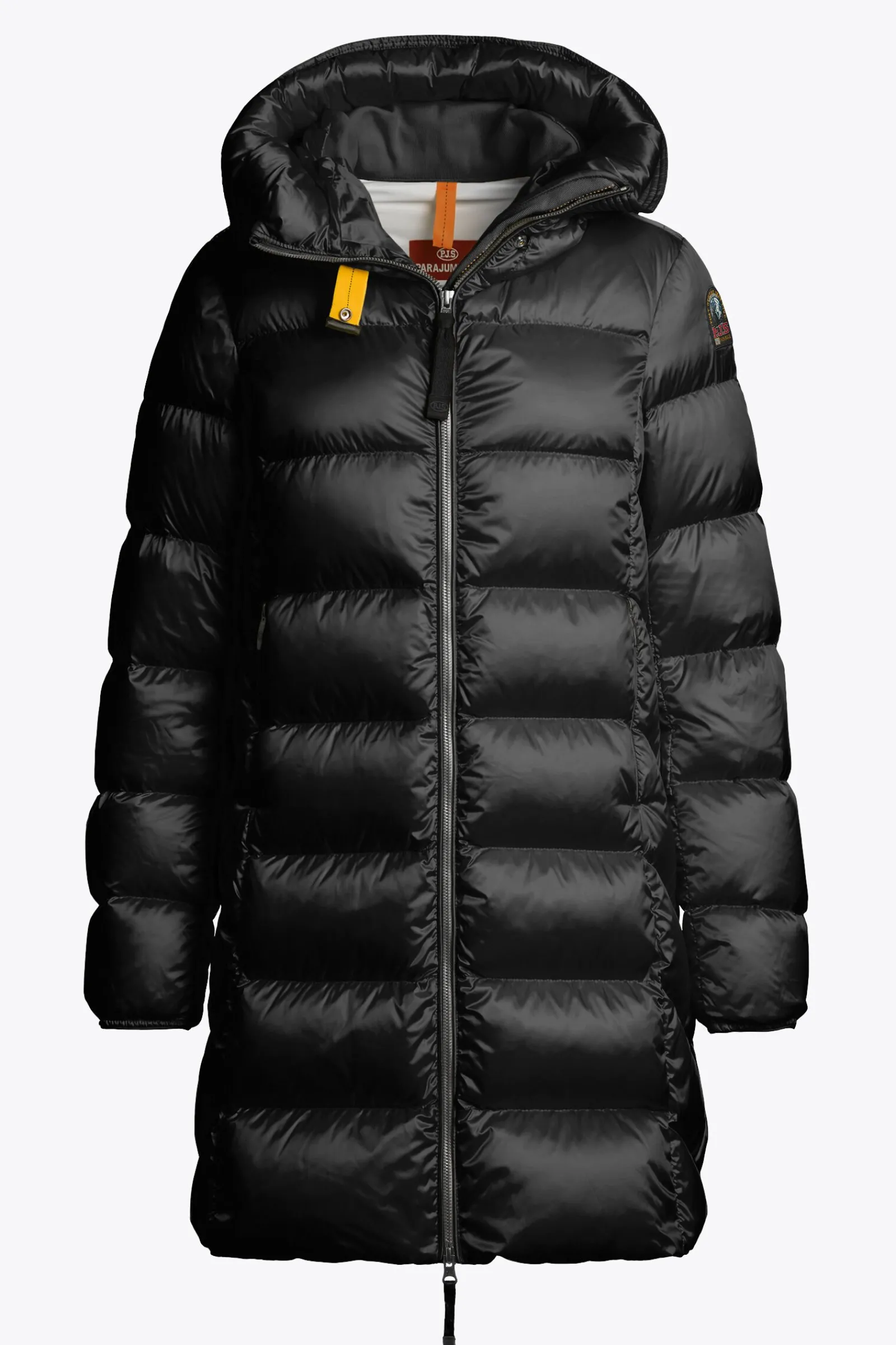 Parajumpers Donsjassen-MARION - DONSJACK MET CAPUCHON BLACK