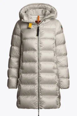 Parajumpers Donsjassen-MARION - DONSJACK MET CAPUCHON SILVER - GREY