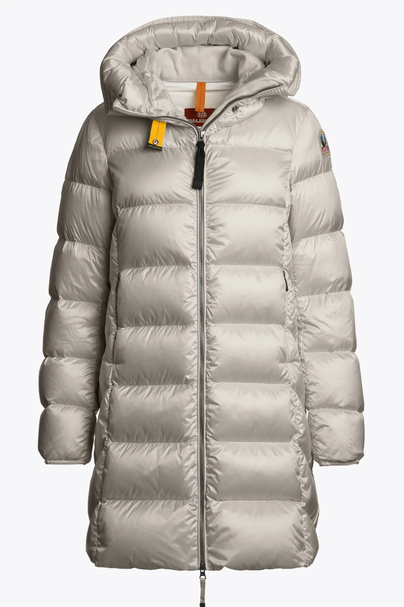 Parajumpers Donsjassen-MARION - DONSJACK MET CAPUCHON SILVER - GREY