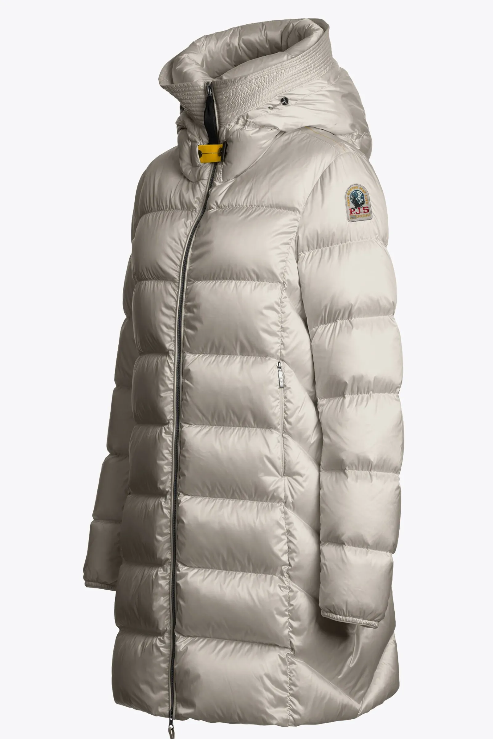 Parajumpers Donsjassen-MARION - DONSJACK MET CAPUCHON SILVER - GREY