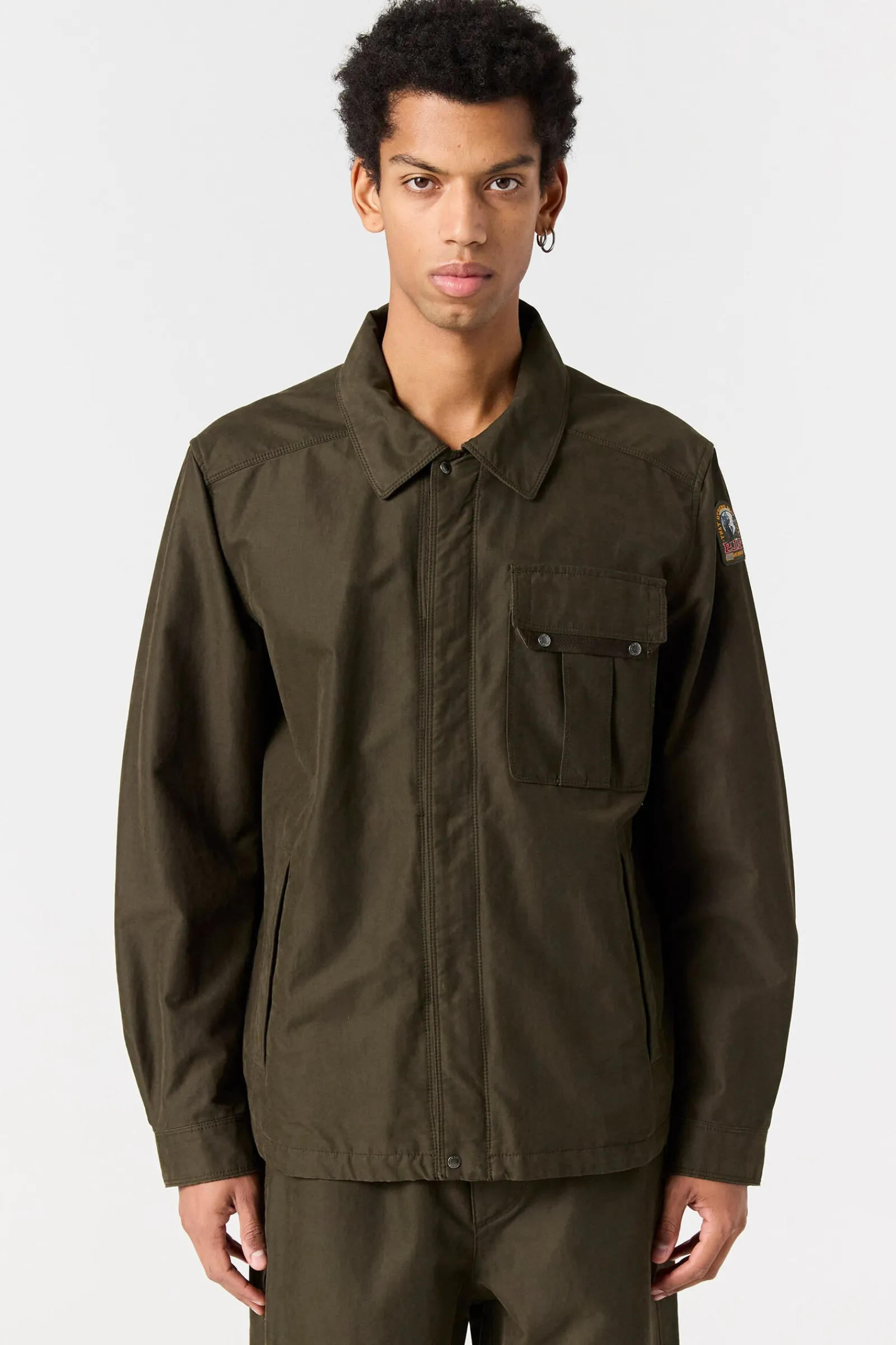 Parajumpers Overhemden-MIURA - OVERSHIRT BLACK