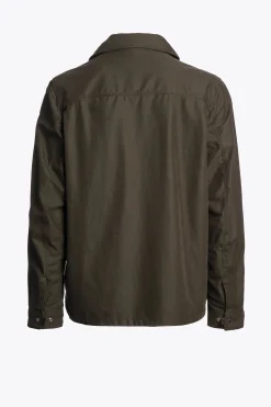 Parajumpers Overhemden-MIURA - OVERSHIRT DEEP MOSS