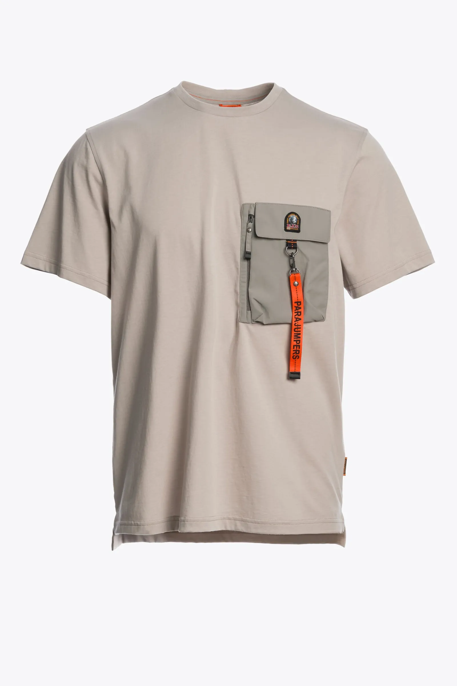 Parajumpers Polos En T-Shirts-MOJAVE - T-SHIRT CHATEAU GREY-NOWHERE