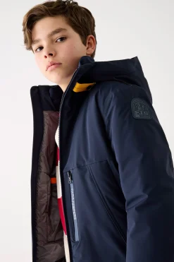 Parajumpers Jongens-NIVEK - GEWATTEERD JACK BLUE NAVY