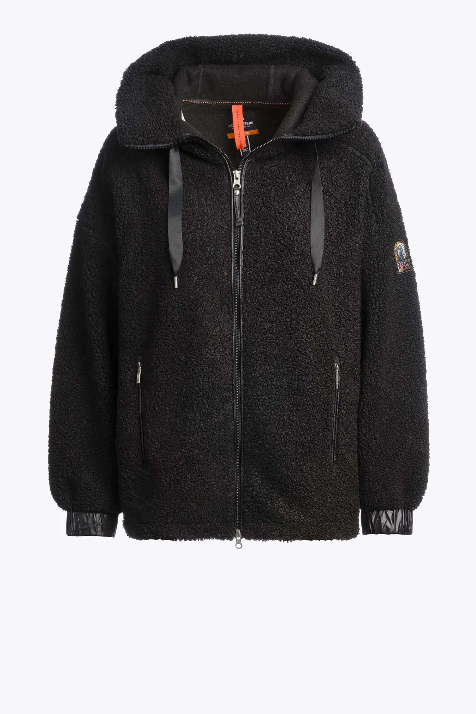 Parajumpers Sweaters-NOELLE - SWEATER MET VOLLEDIGE RITS BLACK