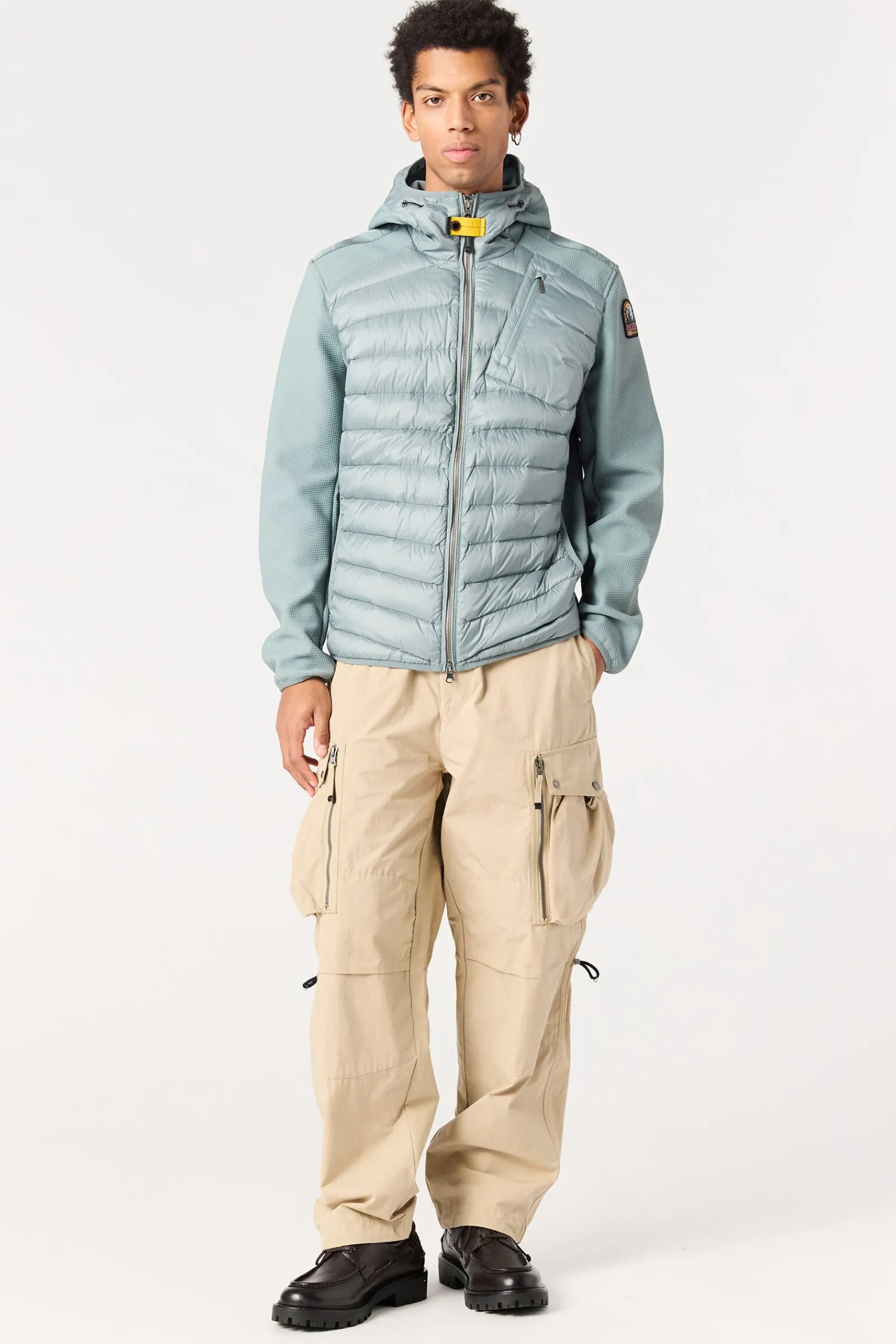 Parajumpers Donsjassen|Jasjes-NOLAN - HYBRIDE JAS BLACK