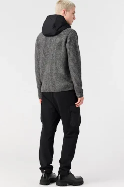Parajumpers Tricot-NOTAK - SWEATER MET RONDE HALS BLACK