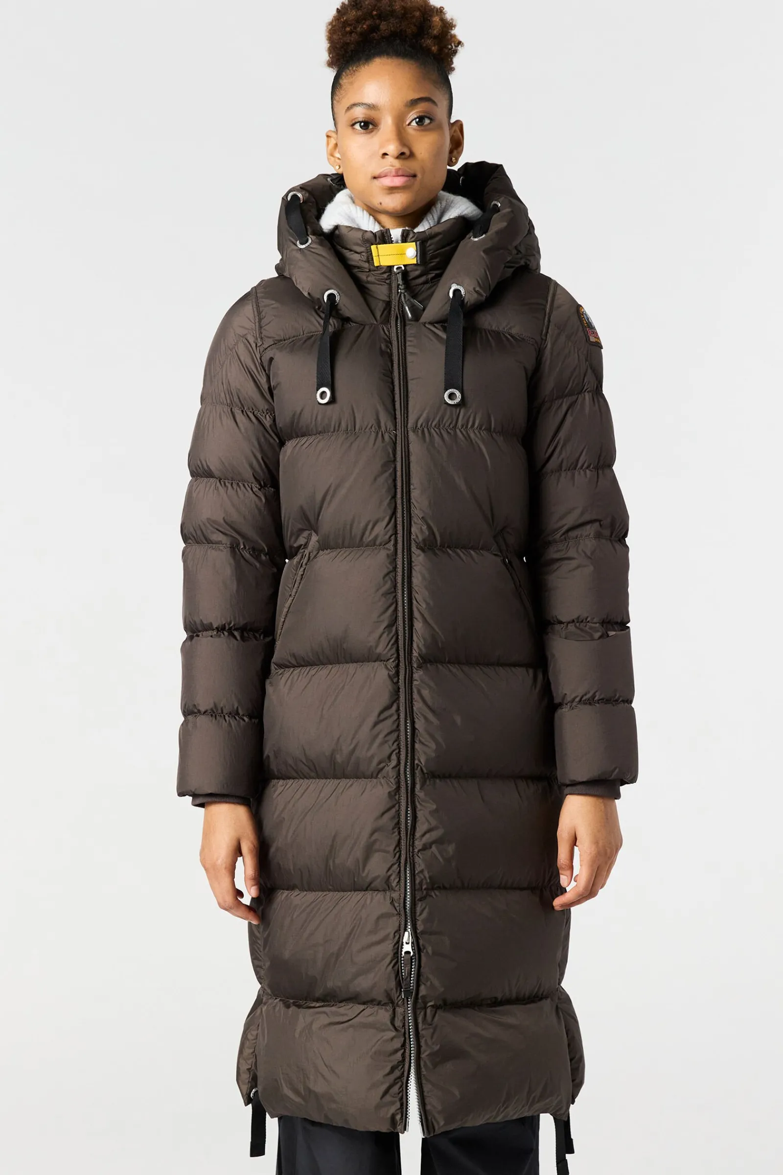 Parajumpers Donsjassen|Jasjes-PANDA - LANGE DONSJAS OLIVE GREY