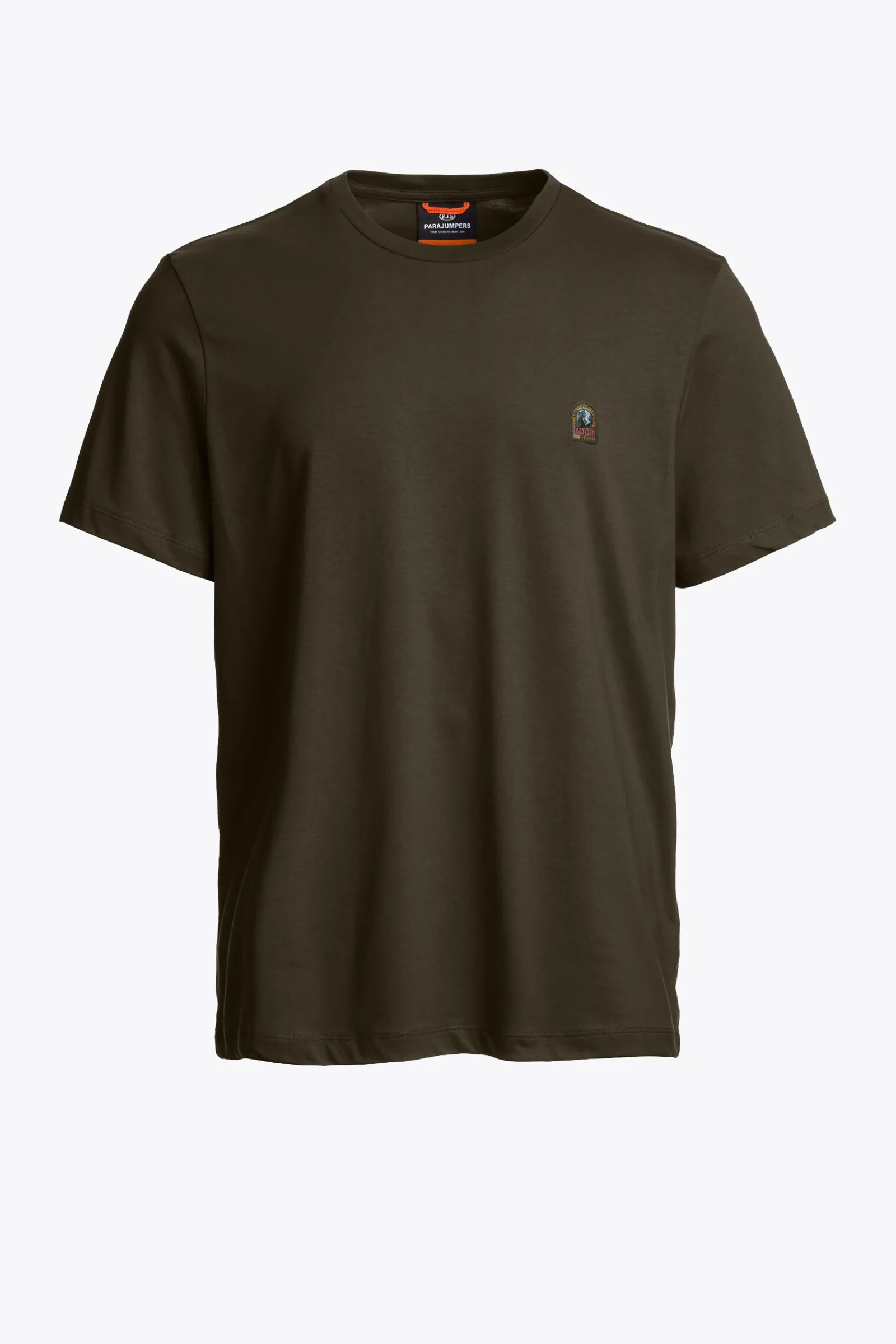 Parajumpers Polos En T-Shirts-PATCH - T-SHIRT DEEP MOSS