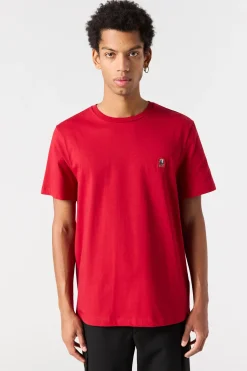 Parajumpers Polos En T-Shirts-PATCH - T-SHIRT DEEP MOSS