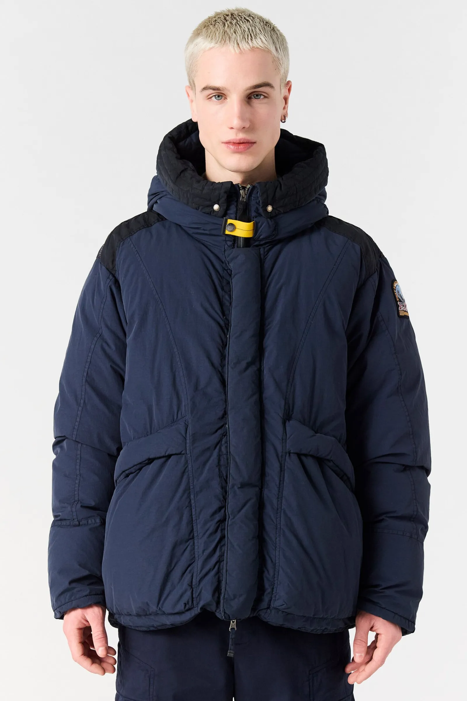 Parajumpers Donsjassen-PERCIVAL - DONSJACK MET CAPUCHON BLUE NAVY