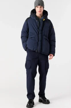 Parajumpers Donsjassen-PERCIVAL - DONSJACK MET CAPUCHON BLUE NAVY
