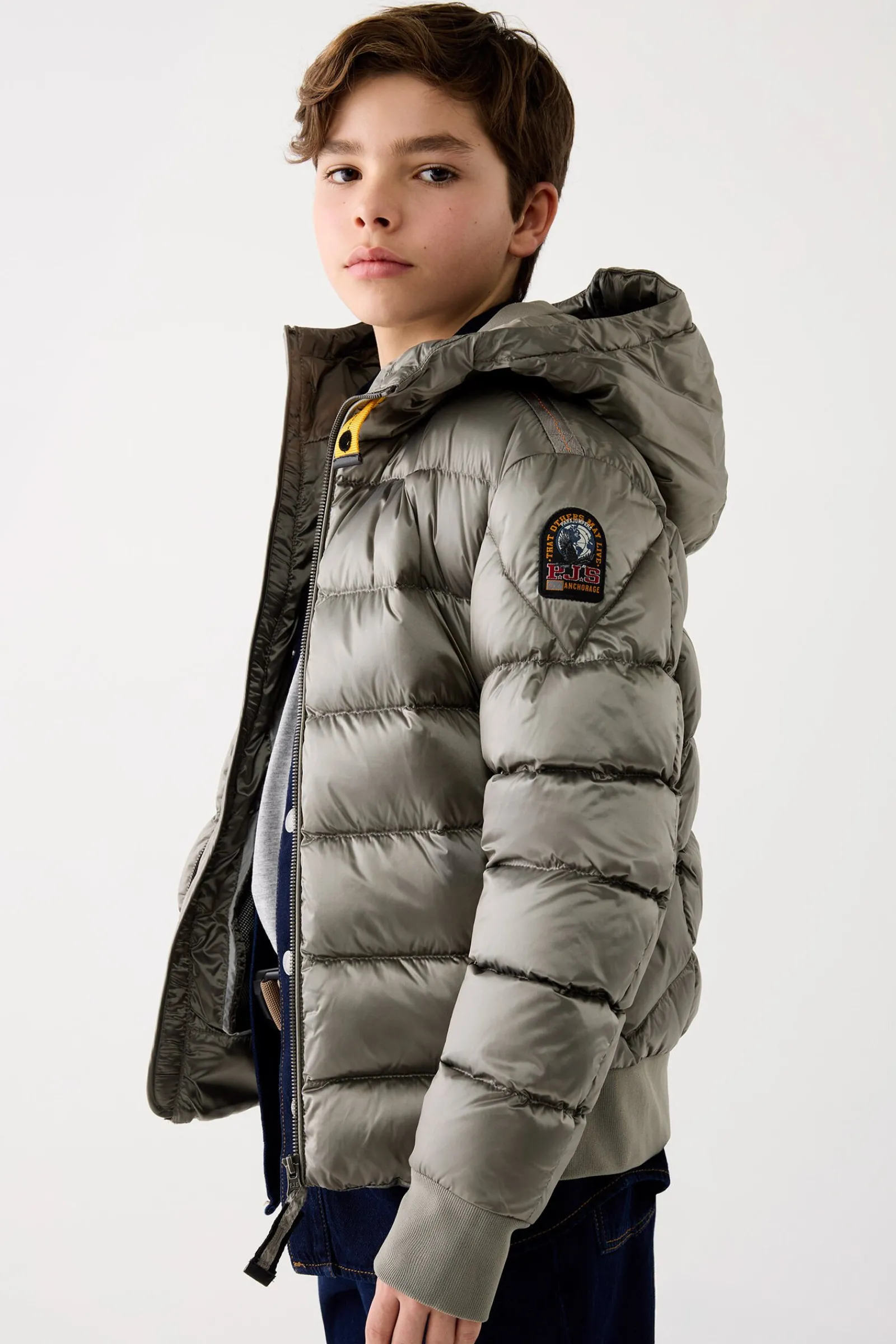 Parajumpers Jongens-PHARRELL - BOMBERJACK MET CAPUCHON BLUE NAVY