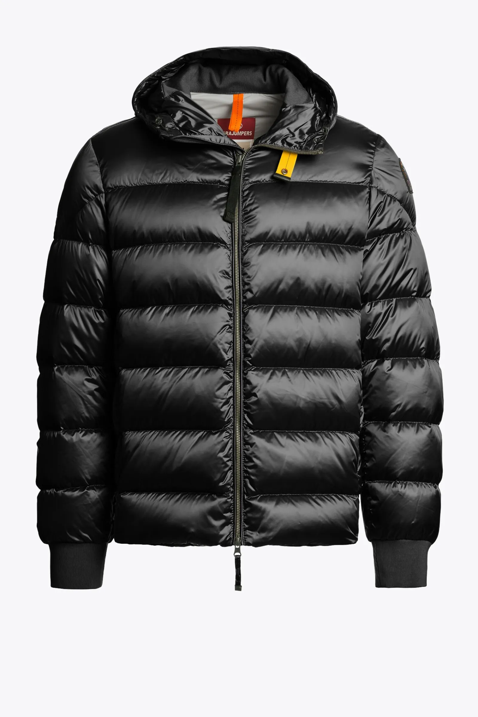 Parajumpers Donsjassen|Bomberjacken-PHARRELL - BOMBERJACK MET CAPUCHON BLACK