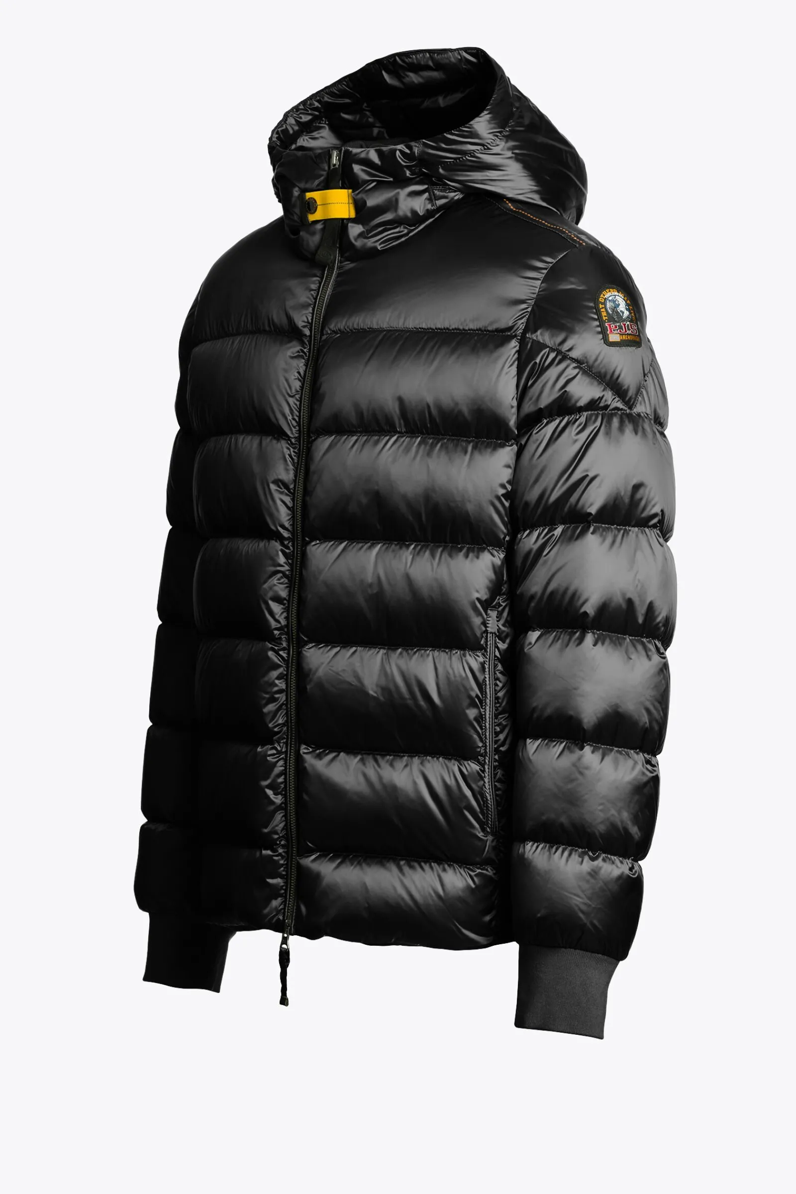Parajumpers Donsjassen|Bomberjacken-PHARRELL - BOMBERJACK MET CAPUCHON BLACK