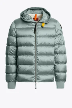 Parajumpers Bomberjacken|Donsjassen-PHARRELL - BOMBERJACK MET CAPUCHON PURITAN GREY