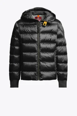 Parajumpers Jongens-PHARRELL - BOMBERJACK MET CAPUCHON BLACK