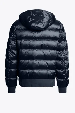 Parajumpers Bomberjacken|Donsjassen-PHARRELL - BOMBERJACK MET CAPUCHON BLUE NAVY