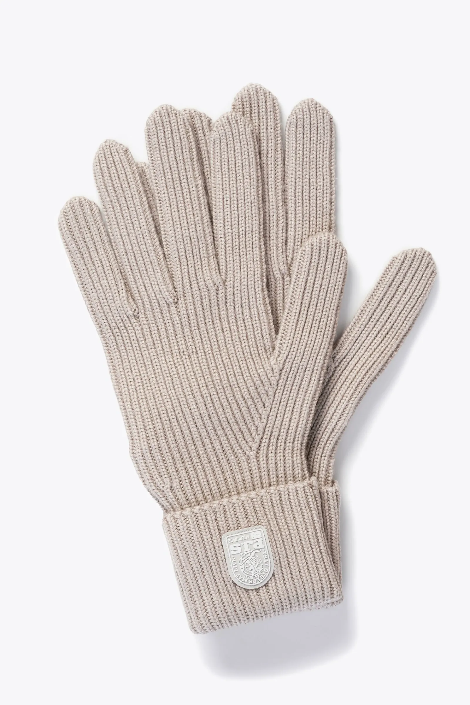 Parajumpers Handschoenen|Handschoenen-PLAIN - HANDSCHOENEN VAN MERINOWOL CHATEAU GREY