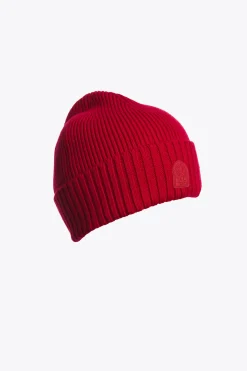 Parajumpers Petten|Petten-PLAIN - MUTS VAN MERINOWOL RED
