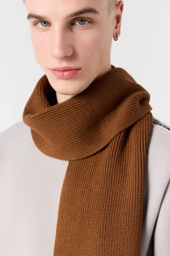 Parajumpers Sjaals|Sjaals-PLAIN - SJAAL VAN MERINOWOL ALMOND