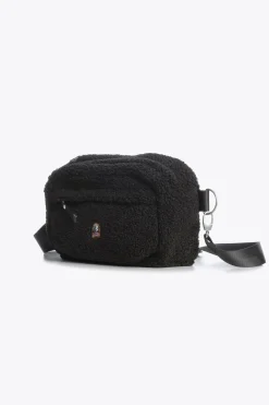 Parajumpers Tassen En Rugzakken|Tassen En Rugzakken-POWER - HEUPTAS VAN KRULLENDE FLEECE BLACK