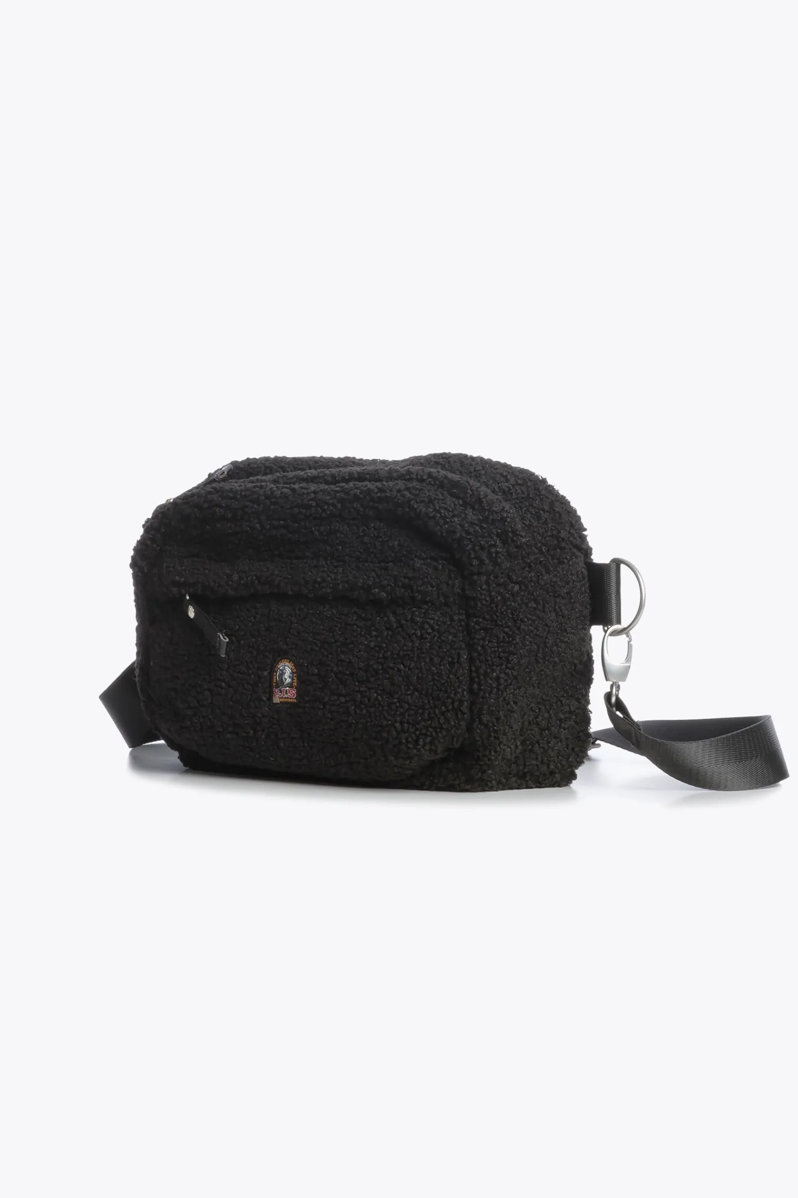 Parajumpers Tassen En Rugzakken|Tassen En Rugzakken-POWER - HEUPTAS VAN KRULLENDE FLEECE BLACK
