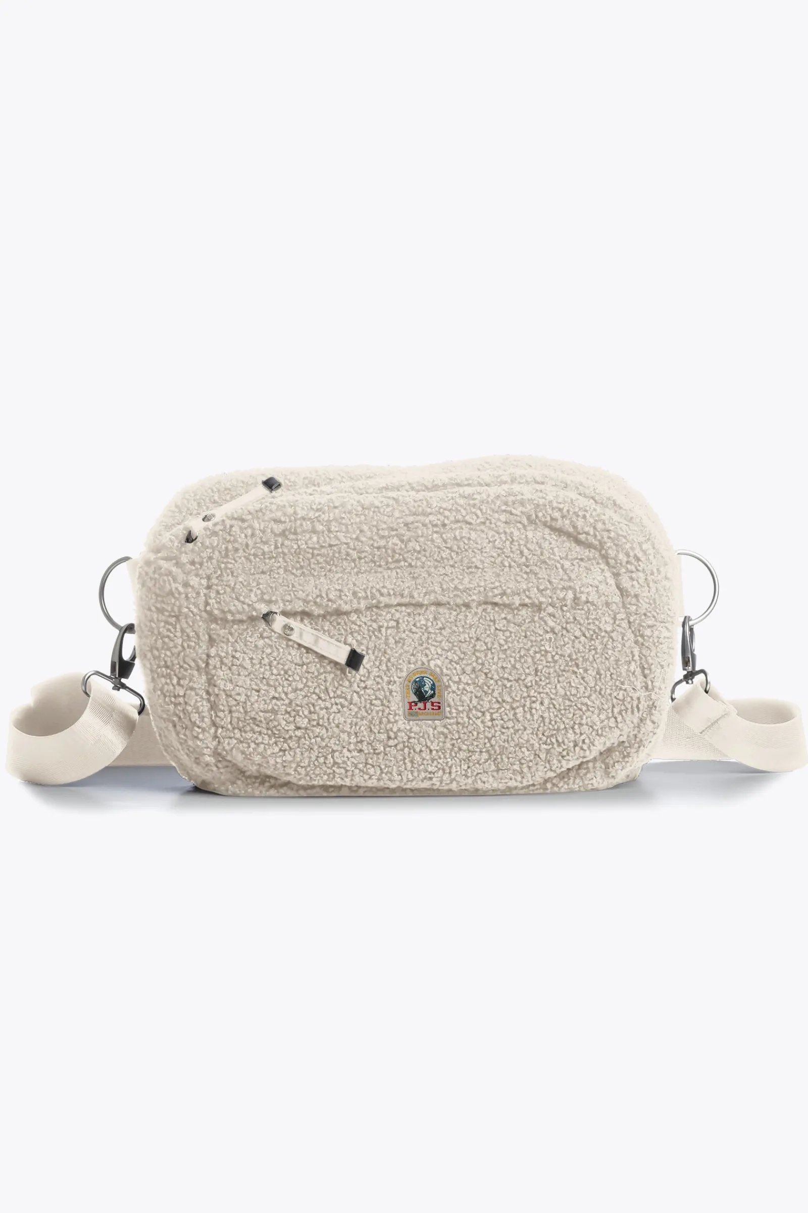 Parajumpers Tassen En Rugzakken|Tassen En Rugzakken-POWER - HEUPTAS VAN KRULLENDE FLEECE MOONBEAM