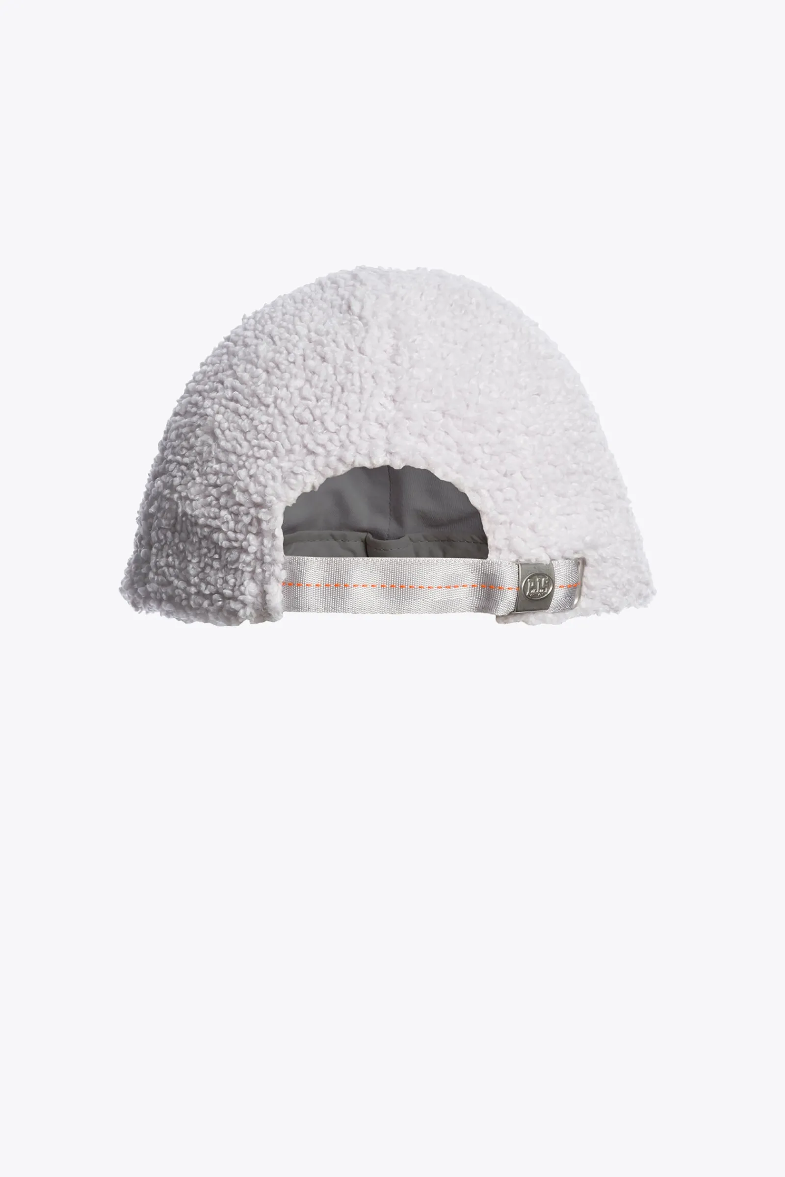 Parajumpers Petten|Petten-POWER - HONKBALPET VAN KRULLENDE FLEECE PEARL GREY