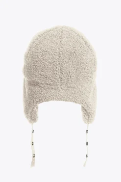 Parajumpers Petten|Petten-POWER - JOCKEYPET VAN KRULLENDE FLEECE MOONBEAM