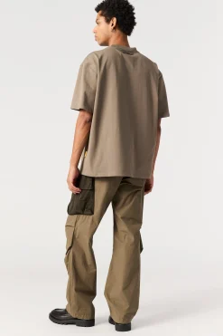 Parajumpers Polos En T-Shirts-REG - T-SHIRT OLIVE GREY