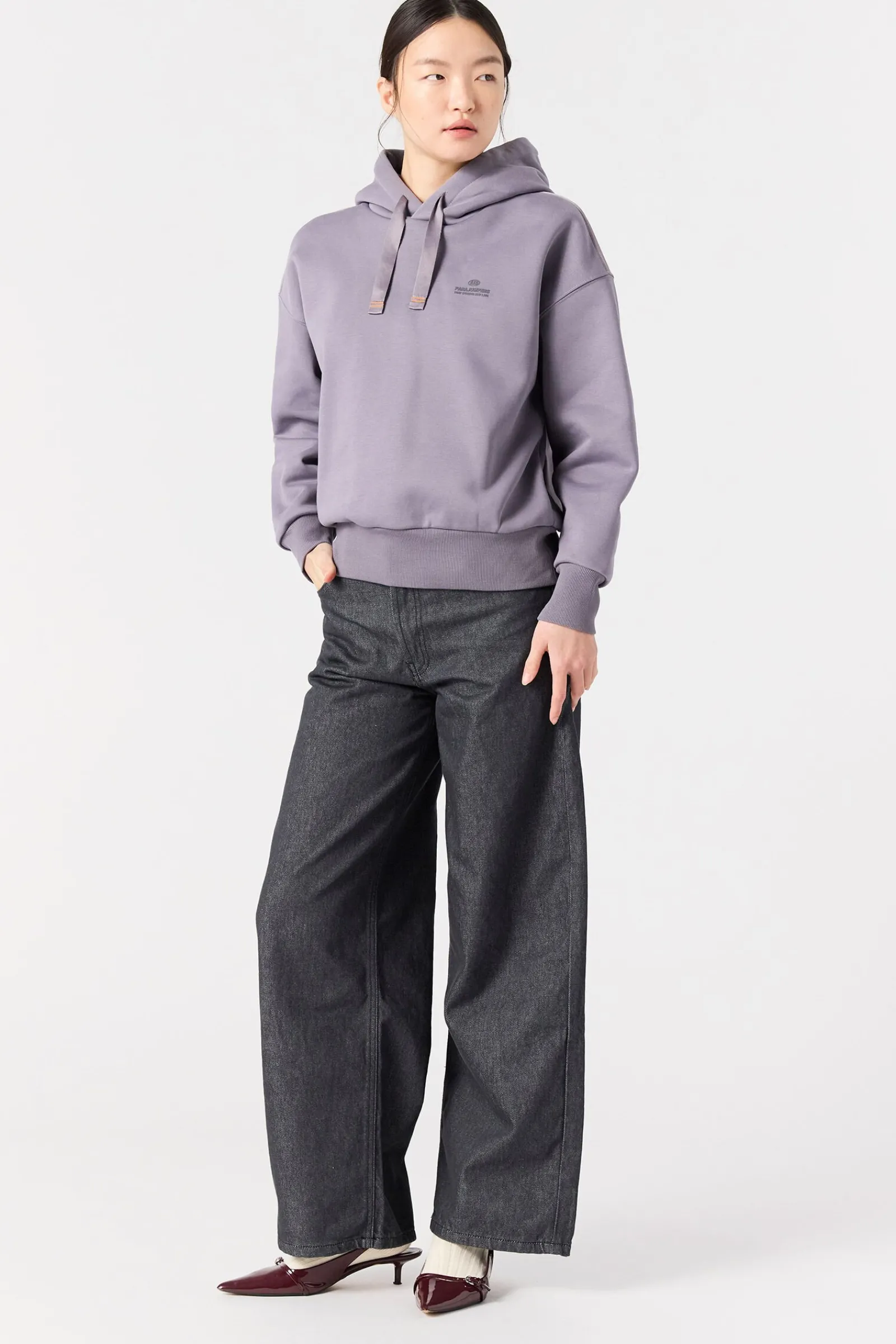 Parajumpers Sweaters-SABRI - SWEATER MET CAPUCHON BLACK
