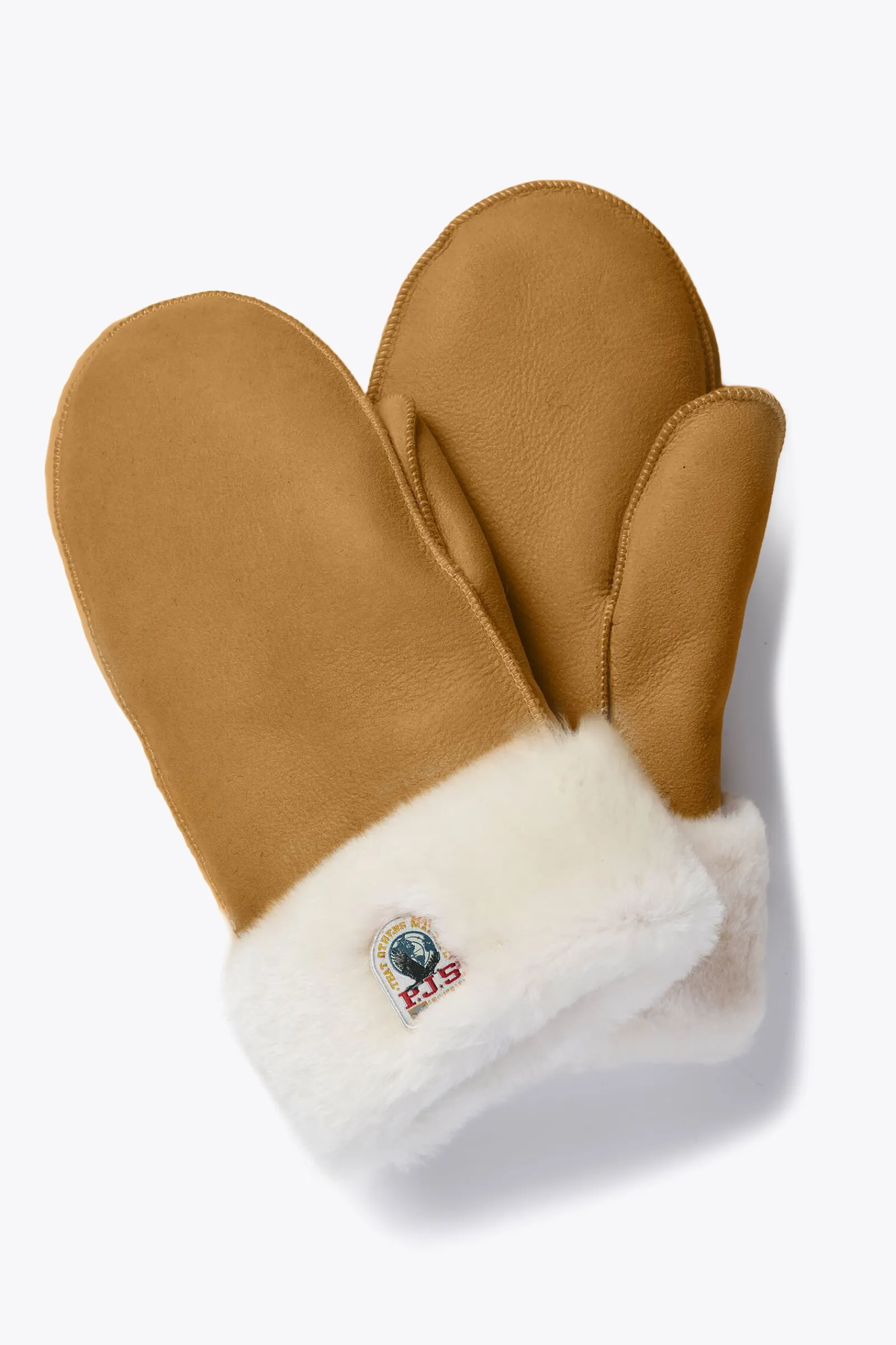 Parajumpers Handschoenen-SHEARLING - WANTEN ALMOND