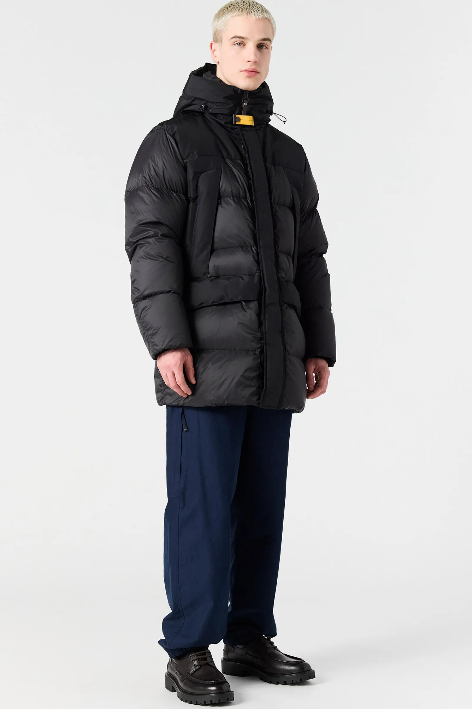 Parajumpers Donsjassen|Jasjes-SHEDIR - PARKA MET CAPUCHON BLACK