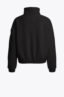 Parajumpers Sweaters-SORI - SWEATER MET VOLLEDIGE RITS BLACK