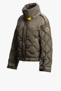 Parajumpers Donsjassen-SUMIDA - KORTE DONSJAS OLIVE GREY